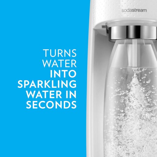 SodaStream 1101223010 Fizzi Sparkling Water Maker, White - Image 7
