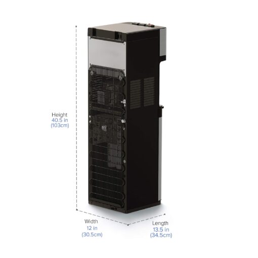 Brio Self Cleaning Bottleless Water Cooler Dispenser, UL Approved, Stainless Steel, Point of Use Drinking Water Filter, Hot, Cold, and Room Temperature - Image 3