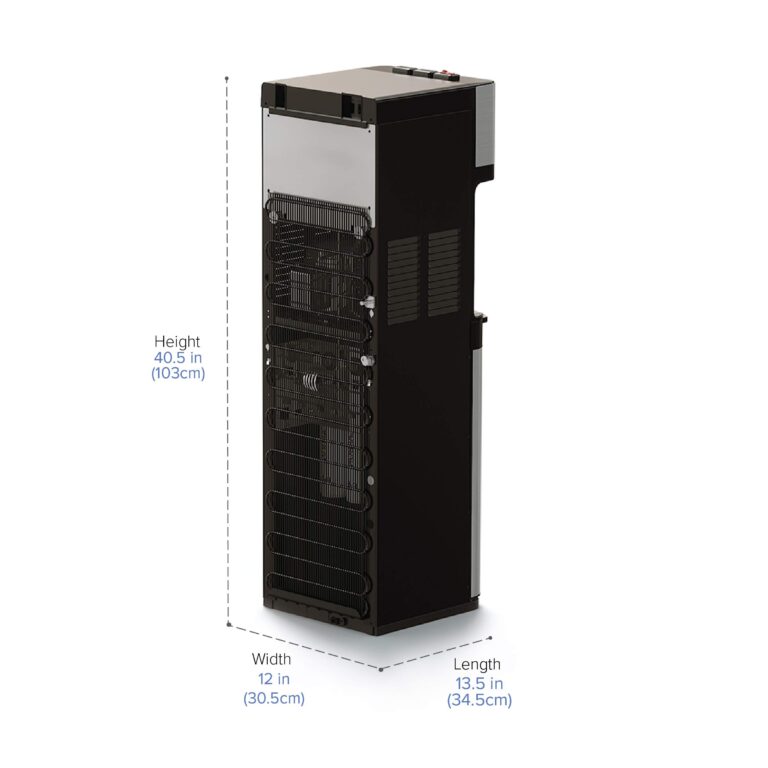 Brio Self Cleaning Bottleless Water Cooler Dispenser, UL Approved, Stainless Steel, Point of Use Drinking Water Filter, Hot, Cold, and Room Temperature - Image 3