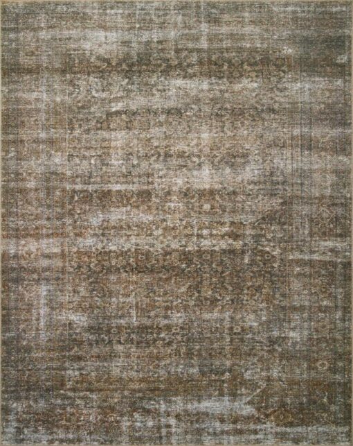 Loloi Amber Lewis Billie Collection, Tobacco & Rust 6'-0" x 9'-0" Area Rug – Antique & Distressed Accent Rugs for Living Room, Bedroom, Entryway & Hallway, No Shed High Traffic Area Home Decor Rug - Image 2