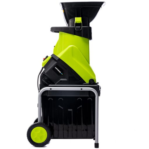 Earthwise GS70015 15-Amp Garden Corded Electric Chipper, Collection Bin - Image 8