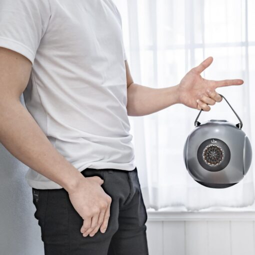 UB+ dB1 doubleBASS Waterproof Bluetooth Speaker White | 40W Hi-Fi Sound with Deep Bass, 20H Playtime, IPX5 & TWS Pairing (Satin Metallic Grey) - Image 6