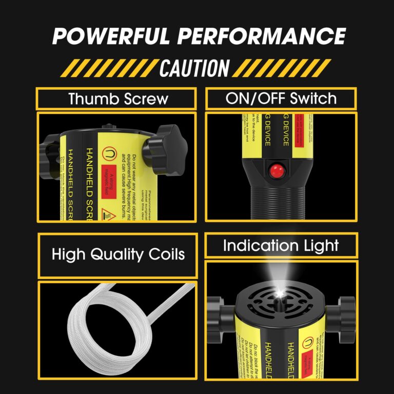 Induction Heater Bolt 1200W 110V,Induction Bolt Heater Removal Tool Kit with 8 Coils for Rusty Screw Removing - Image 5