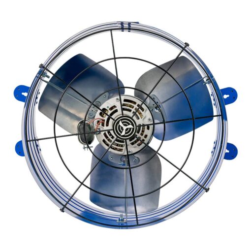 QuietCool AFG PRO-2.0 Attic Fan for Gable Vents - 1945 CFM - Adjustable Thermostat - 20ft Power Cord - Plug-and-Play - Two Speed Capable - Image 6