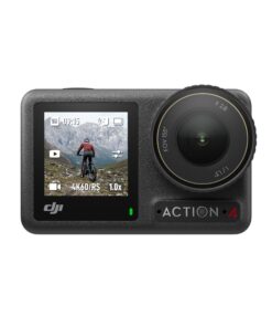 DJI Osmo Action 4 Standard Combo, 4K/120fps Waterproof Action Camera with a 1/1.3-Inch Sensor, Stunning Low-Light Imaging,10-bit & D-Log M Color Performance, Long-Lasting 160 Mins, Outdoor Camera