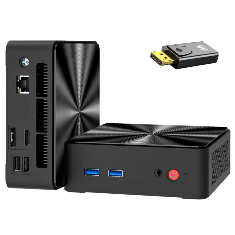 Mini PC, Intel Twin Lake N150 (Upgraded N100, up to 3.6GHz) 16GB DDR4 RAM 512GB M.2 SSD, Mini Desktop Computers Windows 11, 4K Dual Display/USB3.2/WiFi 5/RJ45/BT 5.1/Micro PC for Home Office Business