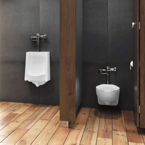 Sloan EBV-200-A Exposed Sensor Urinal/Water Closet Retrofit Flushometer - Battery Powered, Over-the-Handle, Infrared Sensor, 3 Year Battery Life with 72 Hour Sentinel Flush, Polished Chrome, 3325201 - Image 3