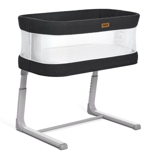 GAIVE Electric Bassinet Baby Bassinets Bedside Sleeper, Auto Rocking Bassinet with Comfy Mattress for Newborn, Portable Bassinets Crib for Infant, Adjustable Height, Breathable Mesh