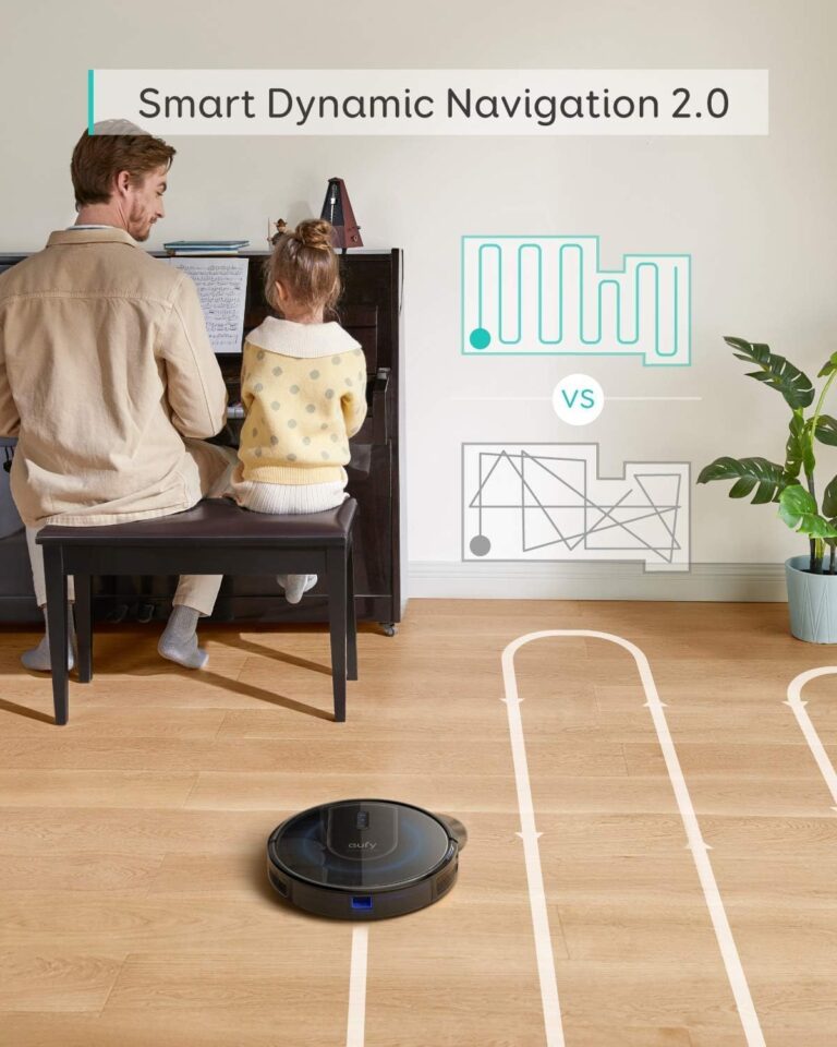 eufy Robot Vacuum G30, 2000 Pa Suction, Robot Vacuum for Carpets and Hard Floors, Ideal for Pet Owners, Dynamic Navigation, Wi-Fi - Image 6