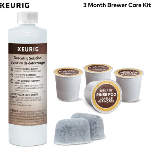 Keurig® K-Supreme Plus Single Serve K-Cup Pod Coffee Maker 3-Month Brewer Maintenance Kit - Image 3