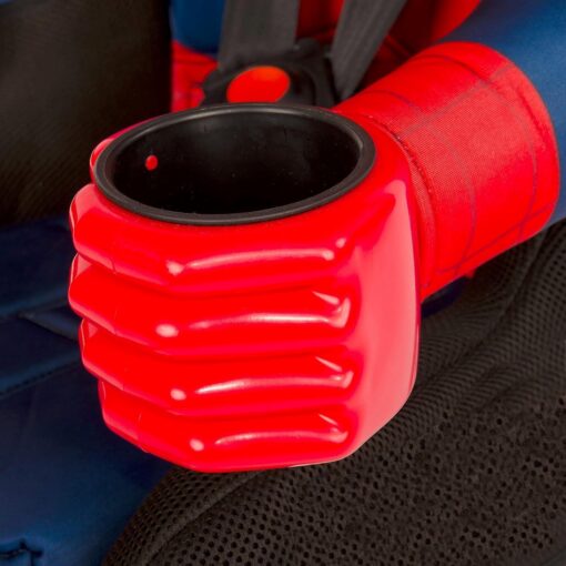 KidsEmbrace Marvel Spider-Man 2-in-1 Forward-Facing Booster Car Seat LATCH | 5-Point Harness Booster 22-65lbs converts to Belt-Positioning Booster 40-100lbs | Adjustable - Image 3