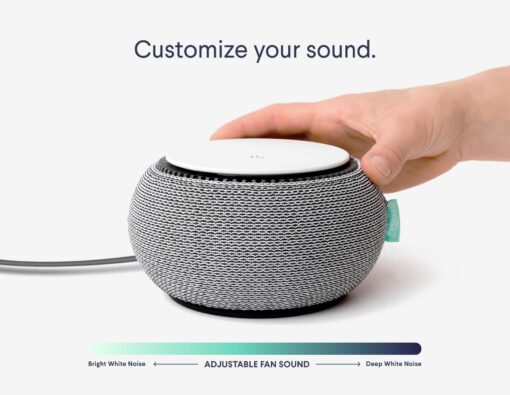 SNOOZ Original White Noise Sound Machine, SNOOZ Go Portable Noise Machine, and Travel Case Bundle - Image 8