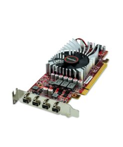 VisionTek Radeon RX 560 4GB GDDR5 4M 4K Graphics Card, 4 Mini DisplayPort, 7.1 Surround Sound, PCI Express, Low-Profile GPU, ATX & SFF - 901278