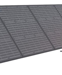 Foldable Solar Panel 200W 19.8V, 23% High Efficiency Portable Solar Charger, Monocrystalline Silicon Solar Cell with DC7909, Anderson, XT60 and DC8020 Plug for Portable Power Station