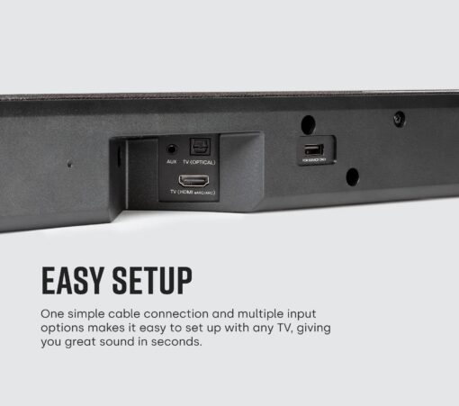 Polk Audio Signa S4 Sound Bar with Wireless Subwoofer - Dolby Atmos 3D Audio, Exclusive VoiceAdjust & BassAdjust Technology, HDMI eARC, Works with 8K, 4K & HD TVs, Bluetooth, Wireless Streaming - Image 2