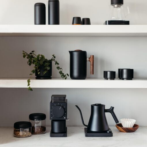 Fellow Gen 2 Ode Brew Grinder - Burr, Electric Coffee Bean Grinder with 31 Settings for Drip, French Press & Cold Brew - Small Footprint - Matte Black - Image 3