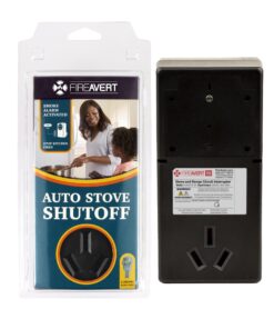 FireAvert - Electric Auto Stove Shut-Off Safety Device (3 or 4 Prong), Oven Monitoring Solution for Senior Citizen and Elderly Parents, As Seen On Shark Tank (3-Prong)