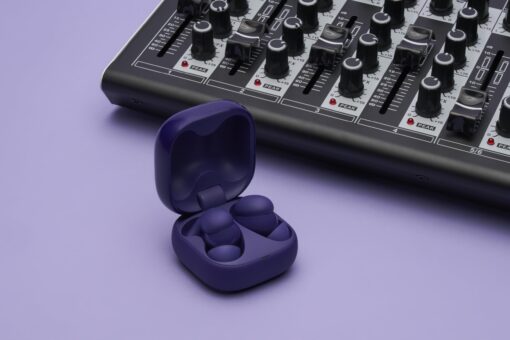 Sony LinkBuds Fit x Olivia Rodrigo Truly Wireless Noise Canceling Earbud Headphones Small & Light with Newly Developed Air Fitting Supporters, Violet (Limited Edition) - Image 5