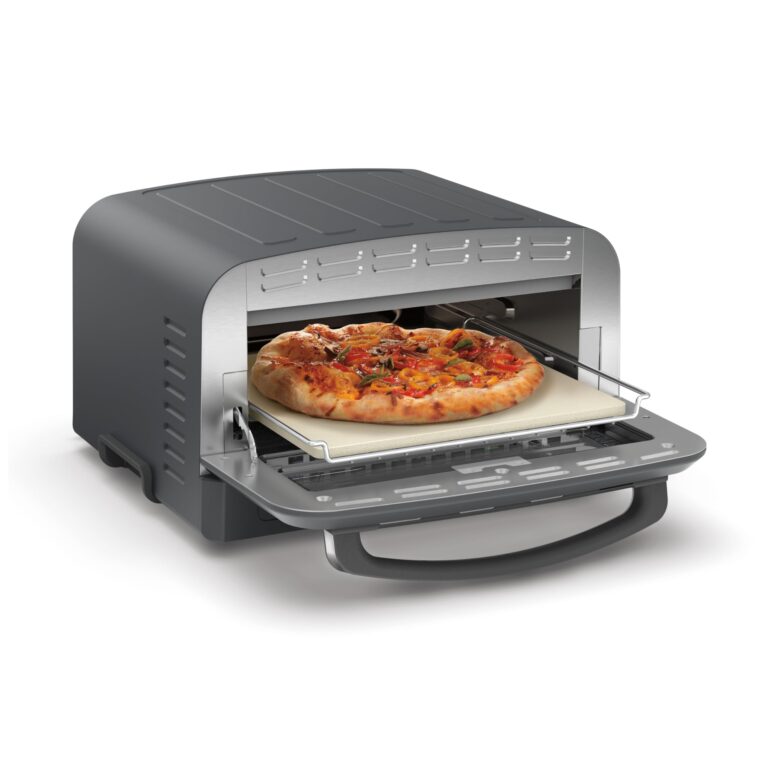 Cuisinart Indoor Pizza Oven – Bake 12” Pizzas in Minutes – Portable Countertop Pizza Oven – Matte Black Stainless Steel - CPZ-120MB - Image 3