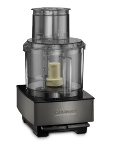 Cuisinart Food Processor 14-Cup Vegetable Chopper for Mincing, Dicing, Shredding, Puree & Kneading Dough, Black Stainless, DFP-14BKSY