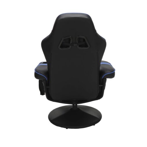 RESPAWN 900 Gaming Recliner - Video Games Console Recliner Chair, Computer Recliner, Adjustable Leg Rest and Recline, Recliner with Cupholder, Reclining Gaming Chair with Footrest - Blue - Image 6