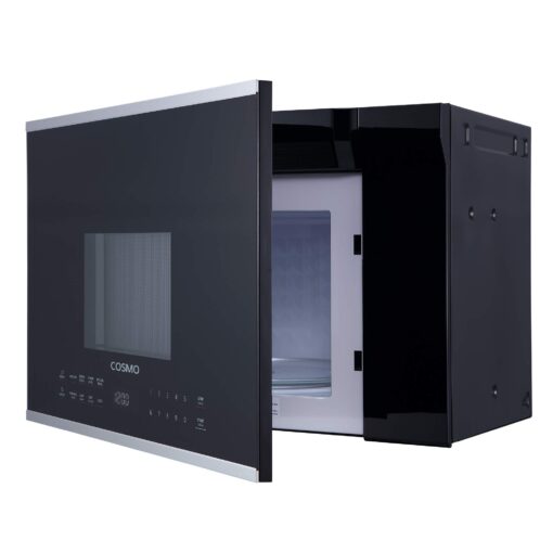 COSMO COS-2413ORM1SS Over the Range Microwave Oven with Vent Fan, 1.34 cu. ft. Capacity, 1000W, 24 inch, Black / Stainless Steel - Image 3