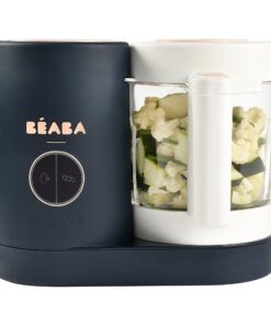 BEABA Babycook Neo Baby Food Maker | Non-Toxic Glass & Stainless Steel | Trusted by Celebrity Moms | Sustainable Baby Food Processor | Global Leader | 34 Servings in 20 Mins