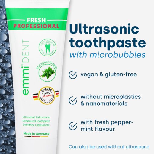 Emmi-dent Special Needs Electric Toothbrush. 100% Ultrasound Cleans Completely Silently, Without Vibrations, Without Brushing. Best for high Sensory Sensitivity (e.g., Autism Spectrum, Painful Gums). - Image 3