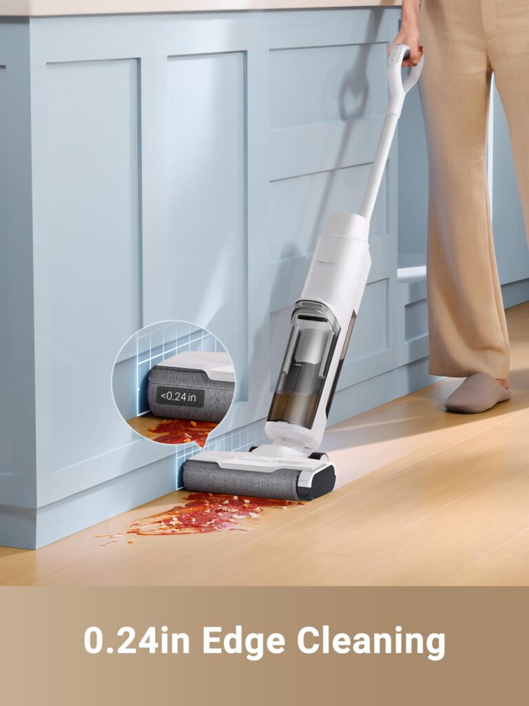 DREAME K10 Wet Dry Vacuum Cleaner, Cordless Vacuum Mop with Self-Washing, 8.38lbs Lightweight Floor Washer, 30min Runtime, Edge Cleaning Great for Hardfloor, Specially Designed Twin Scraper - Image 4