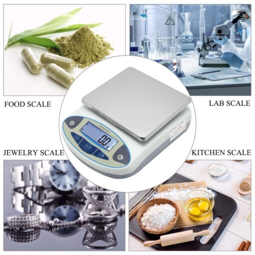 High-Precision Balance Electronic Scale, Laboratory Digital Scale with Display, Maximum Weighing: 5000g, Suitable for Laboratories - Image 2