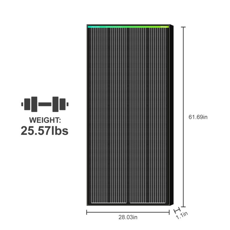 Newpowa PRO 200 Watt 12 Volt Monocrystalline 200W 12V Solar Panel, 9 busbar PV Module, High Efficiency Mono Module RV Marine Boat Off Grid - Image 6