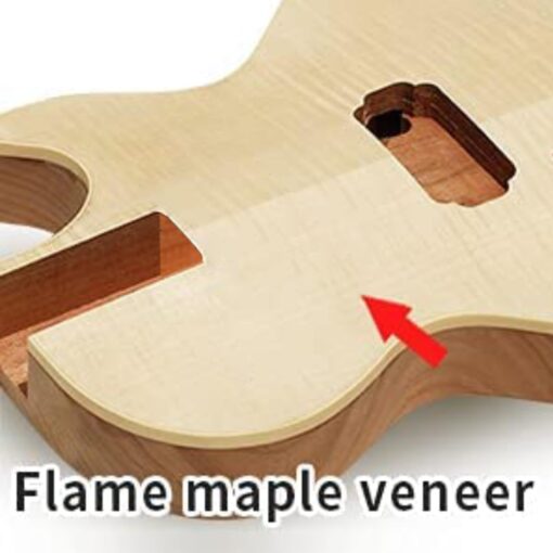 Batking DIY Guitar Kits Build Your Own Unfinished Electric Guitars Project Package with All Accessories - Image 7