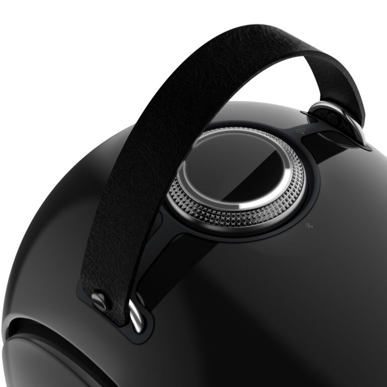 UB+ dB1 doubleBASS Waterproof Bluetooth Speaker White | 40W Hi-Fi Sound with Deep Bass, 20H Playtime, IPX5 & TWS Pairing (Glossy Black) - Image 6