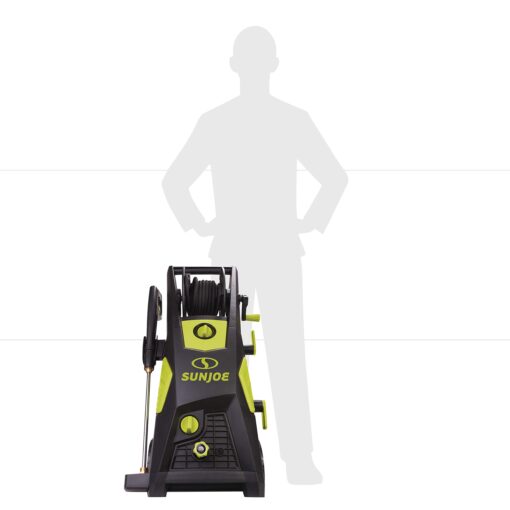 Sun Joe SPX3501 Brushless Induction Electric Pressure Washer W/Brass Hose Connector & Hose Reel - Image 8
