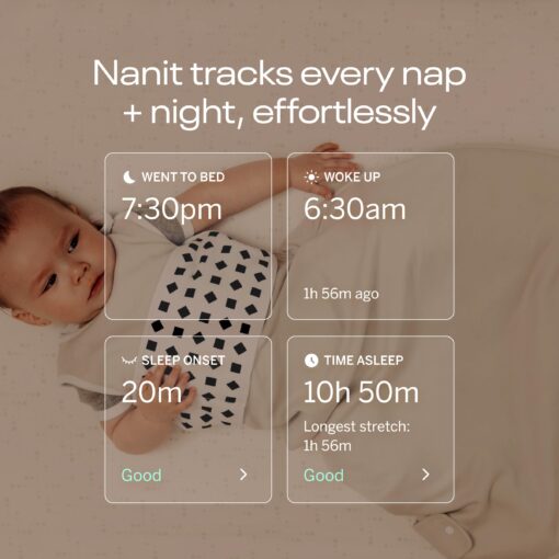 Nanit Superior Sleep Set - Includes Newborn Baby Essentials Pro Camera with Wall Mount, Travel Stand, and The Sound + Light Audio Monitoring Machine & Baby Night Light - Image 4
