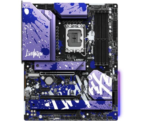 Asrock Z790 LIVEMIXER, Intel Z790, 1700, ATX, 4 DDR5, HDMI, DP, eDP, 2.5G LAN, PCIe5, RGB, 5X M.2 - Image 7