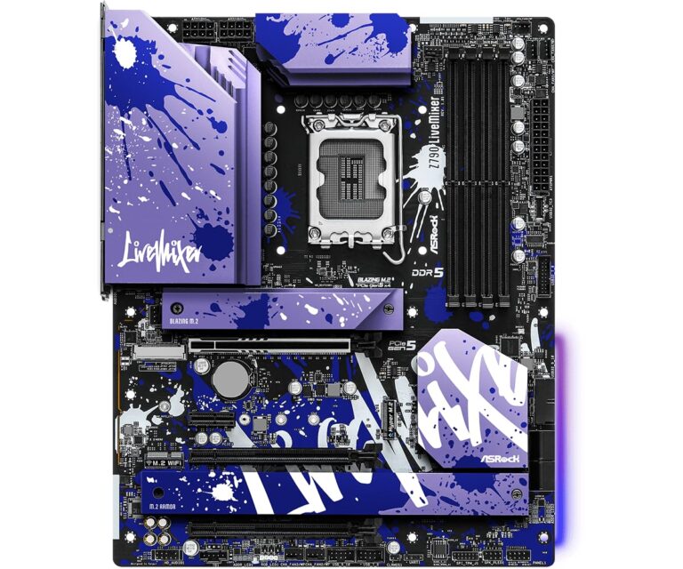 Asrock Z790 LIVEMIXER, Intel Z790, 1700, ATX, 4 DDR5, HDMI, DP, eDP, 2.5G LAN, PCIe5, RGB, 5X M.2 - Image 7