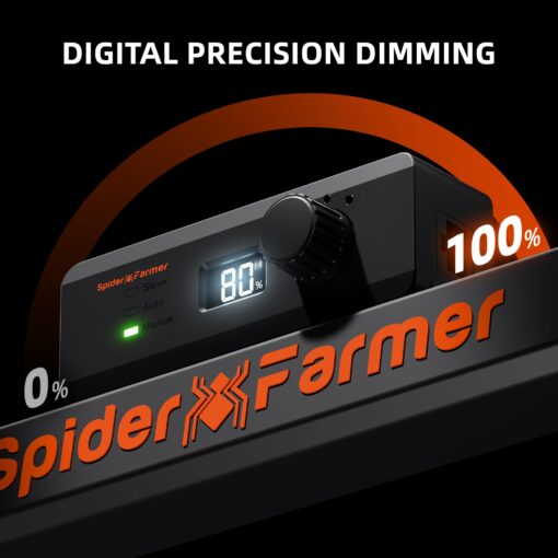 Spider Farmer SE3000 LED Grow Lights 300W, Samsung LM301H EVO Diodes, 2025 Upgraded Remote App Control, 3x3ft Coverage Bar Style Grow Light, Full Spectrum Dimmable Grow Lamp for Indoor Plants - Image 7