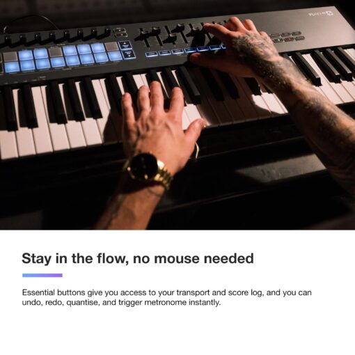 Novation FLkey 61 MIDI Keyboard - Seamless FL Studio Integration with Chord Mode and Scale Mode. All the software you need for Music Production - Image 4