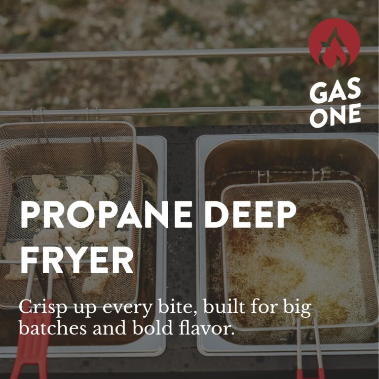 GasOne Outdoor Propane Deep Fryer - Double Burners, 16 Qt Stainless Steel, Removable Baskets & Lids, Oil Fryer Cart with Thermometer & Regulator - Perfect for Outdoor Cooking & Commercial Use - Image 7