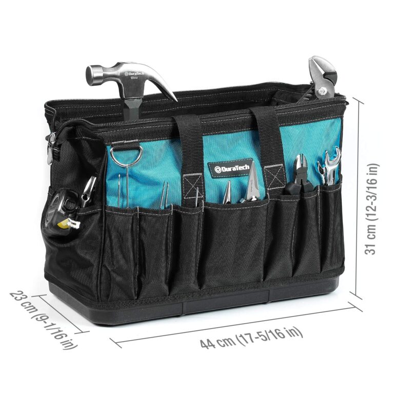 DURATECH 269-Piece Socket Wrench and Home Repair Hand Tool Kit- Daily Use Mechanics Hand Tool Kit with Wide Open Mouth Tool Bag - Image 2
