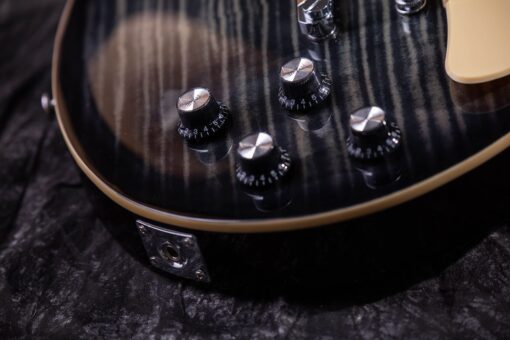 GROTE Guitar Solid Body Electric Guitar with Gigbag LPYS-006 (Black) - Image 3
