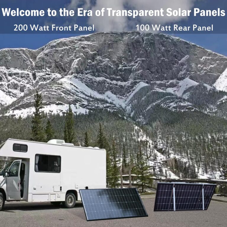 JJN Bifacial 200 Watt Solar Panel 12V 10BB Monocrystalline Solar Panels High Efficiency Solar Module for RV Home Battery Charging Farm Trailer Camper Marine Off Grid System Single Piece - Image 5