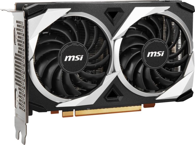 MSI Gaming AMD Radeon RX 6500 XT 64-bit 4GB GDDR6 DP/HDMI PCIe 4 Torx Twin Fans FreeSync DirectX 12 VR Ready OC Graphics Card (RX 6500 XT MECH 2X 4G OC) - Image 8