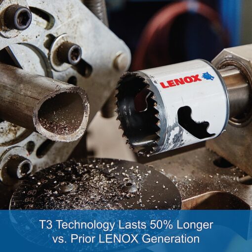 Lenox Tools - T30802-1200L LENOX Tools Hole Saw Kit for Electricians, Speed Slot, 17 Piece ( 308021200L) - Image 5