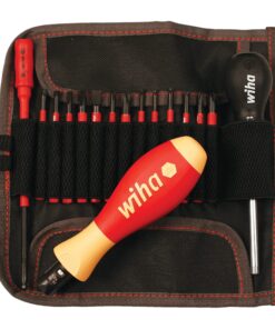 Wiha 28792 16 Piece Insulated Torque Control Driver and Slimline Blade Set