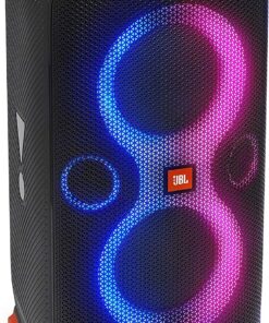JBL PartyBox 110 - Portable Party Speaker with Built-in Lights, Powerful Sound and deep bass, Black