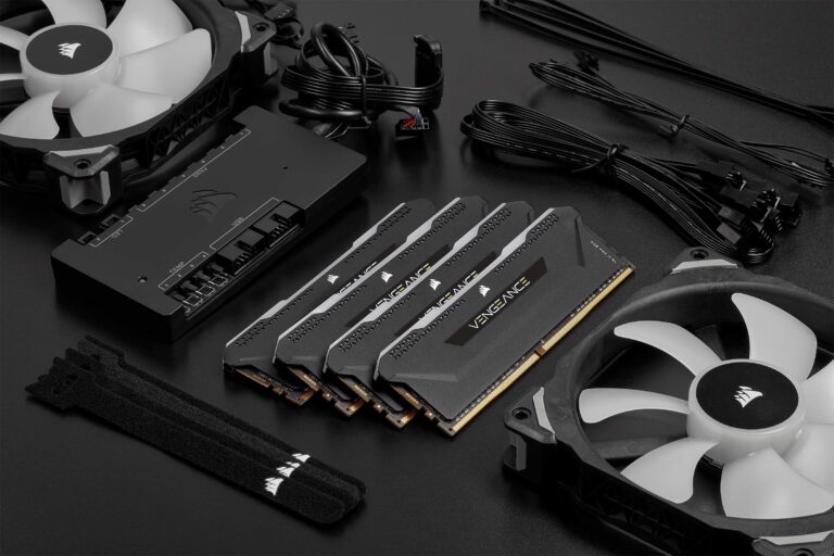 Corsair Vengeance RGB PRO SL 64GB (2x32GB) DDR4 3200MHz C16 Desktop Memory (10 Ultra-Bright RGB LEDs, Custom Performance PCB, Tight Response Times, Intel XMP 2.0) Black - Image 3