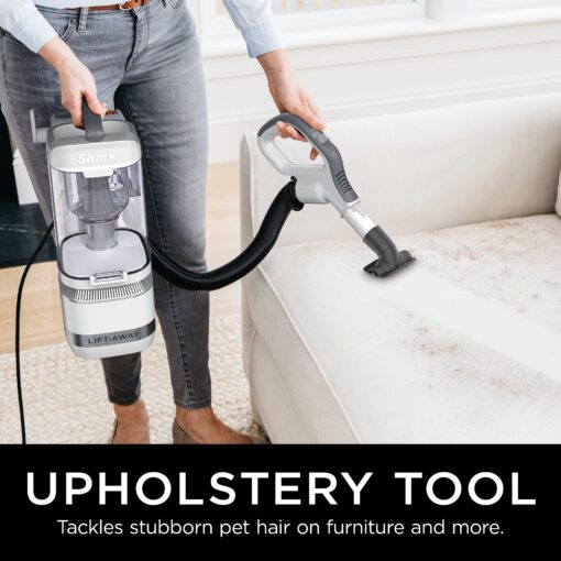 Shark LA300 Navigator Lift-Away ADV Corded Upright Vacuum, White (Renewed) - Image 5