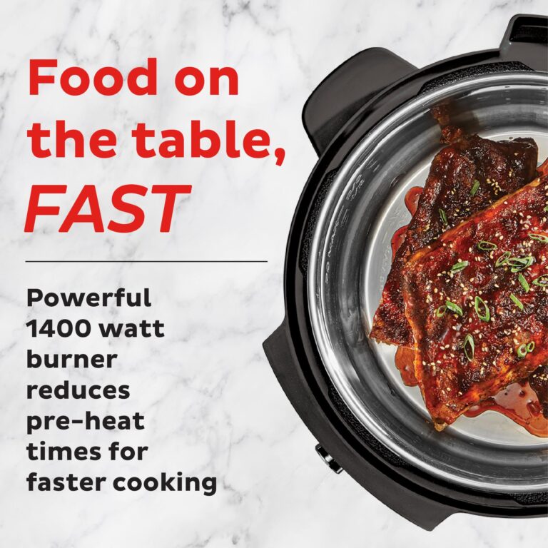 Instant Pot RIO Wide Plus, 7.5 Quarts 35% Larger Cooking Surface, WhisperQuiet Steam Release, 9-in-1 Electric Multi-Cooker, Pressure Slow Cooker, Rice Cooker, Steamer, Sauté, Cake & Warmer, XL - Image 4